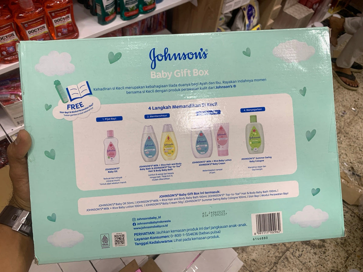 Coffret Johnson’s Bébé – Pack complet 6 pièces